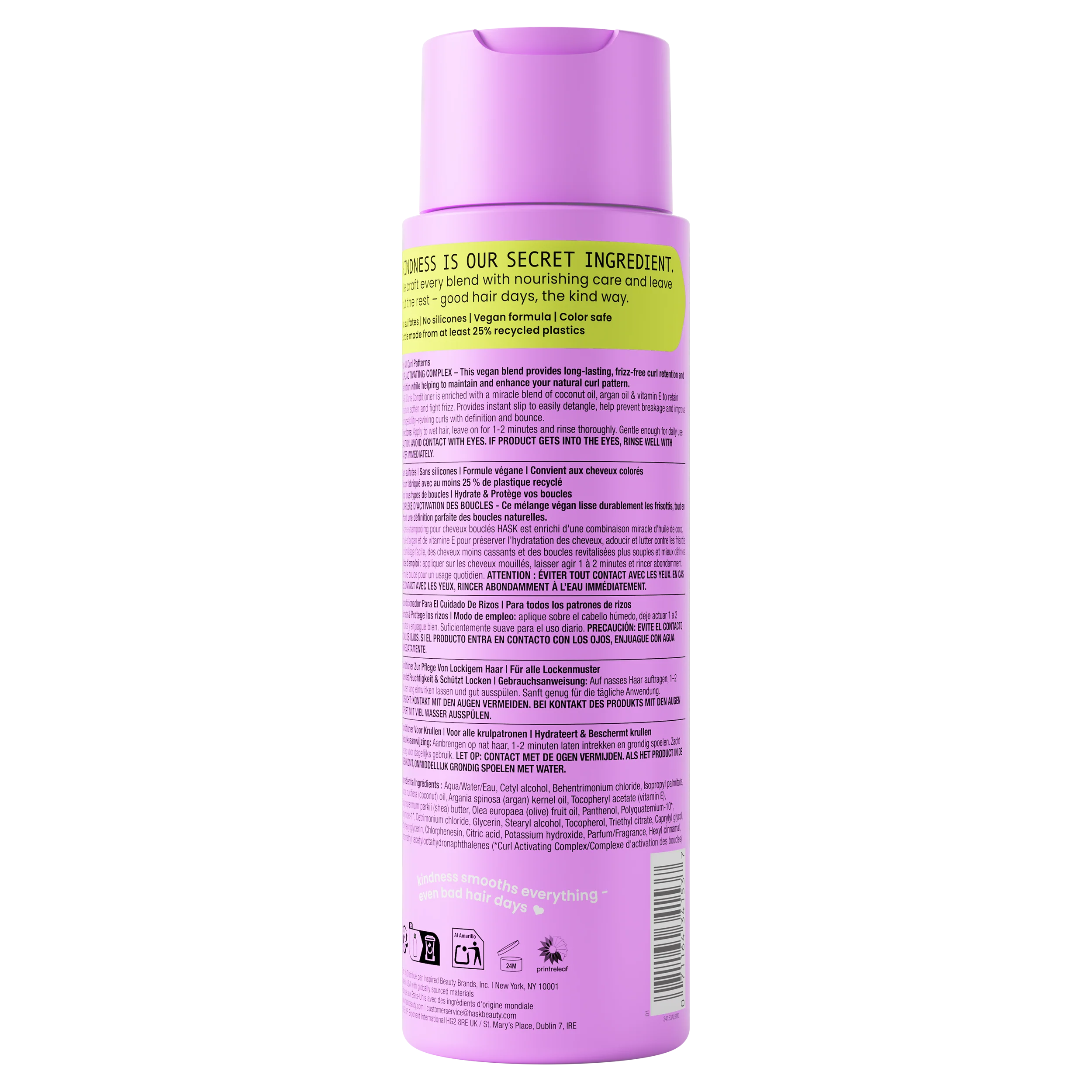 Curls + Coconut Oil, Argan Oil & Vitamin E Conditioner - Image 10
