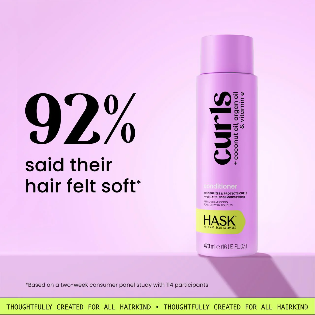 Curls + Coconut Oil, Argan Oil & Vitamin E Conditioner - Image 6