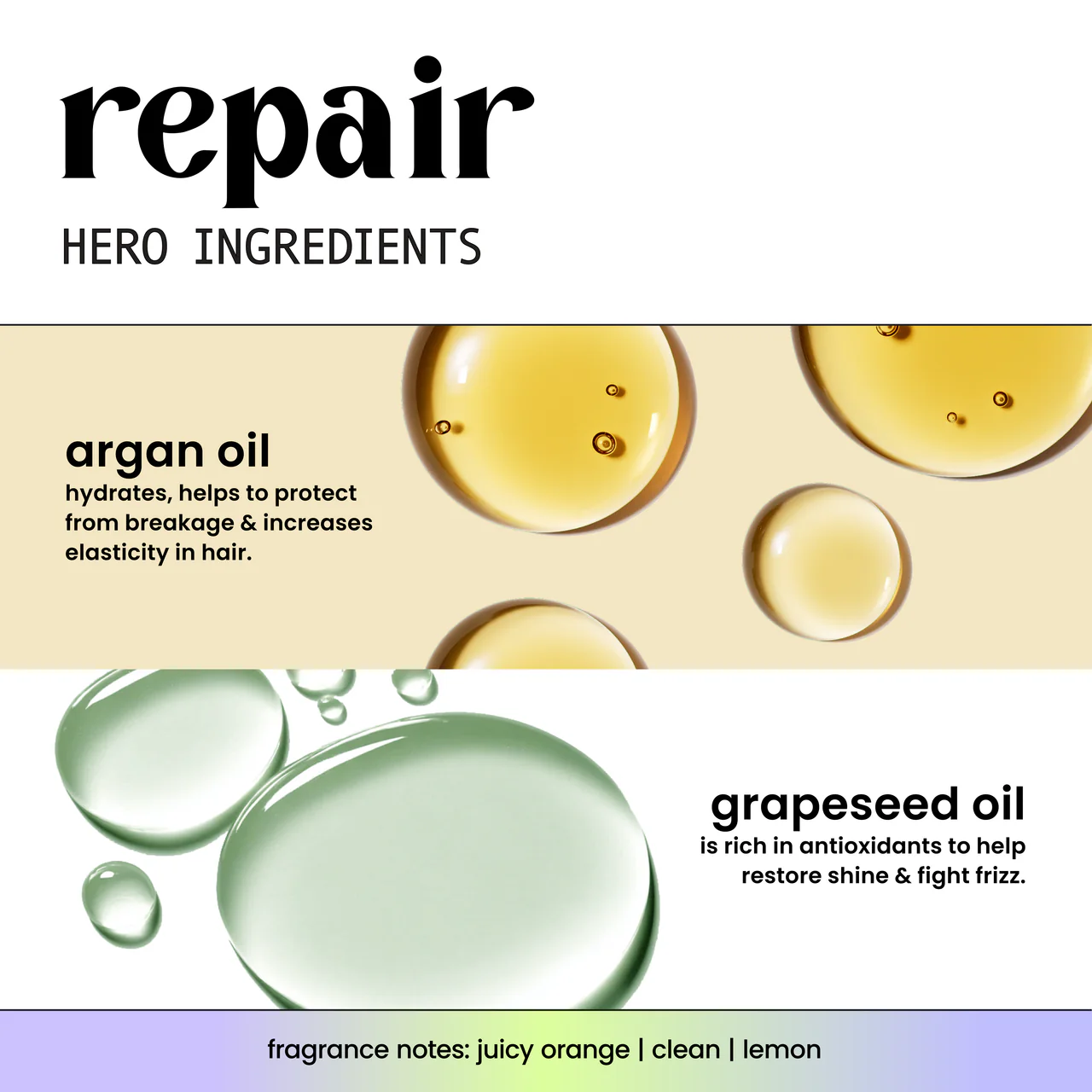 Repair + Argan Oil Hair Oil 3.3 oz - Image 5