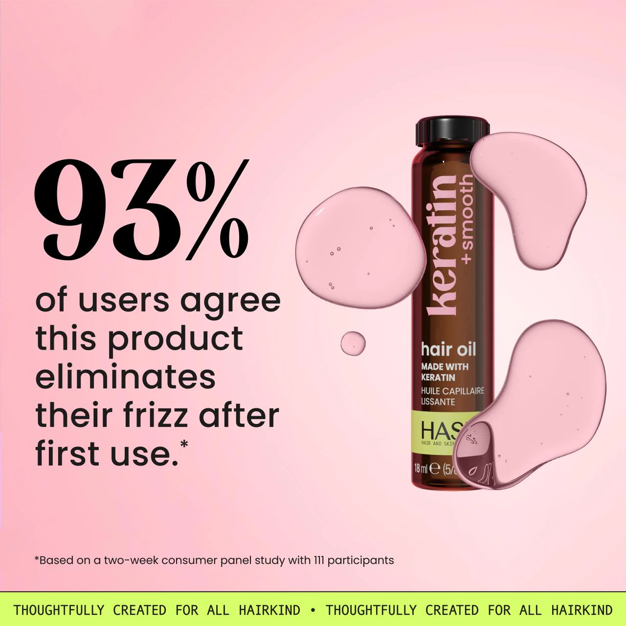 Smooth + Keratin & Jojoba Oil Hair Oil Vial - Image 6