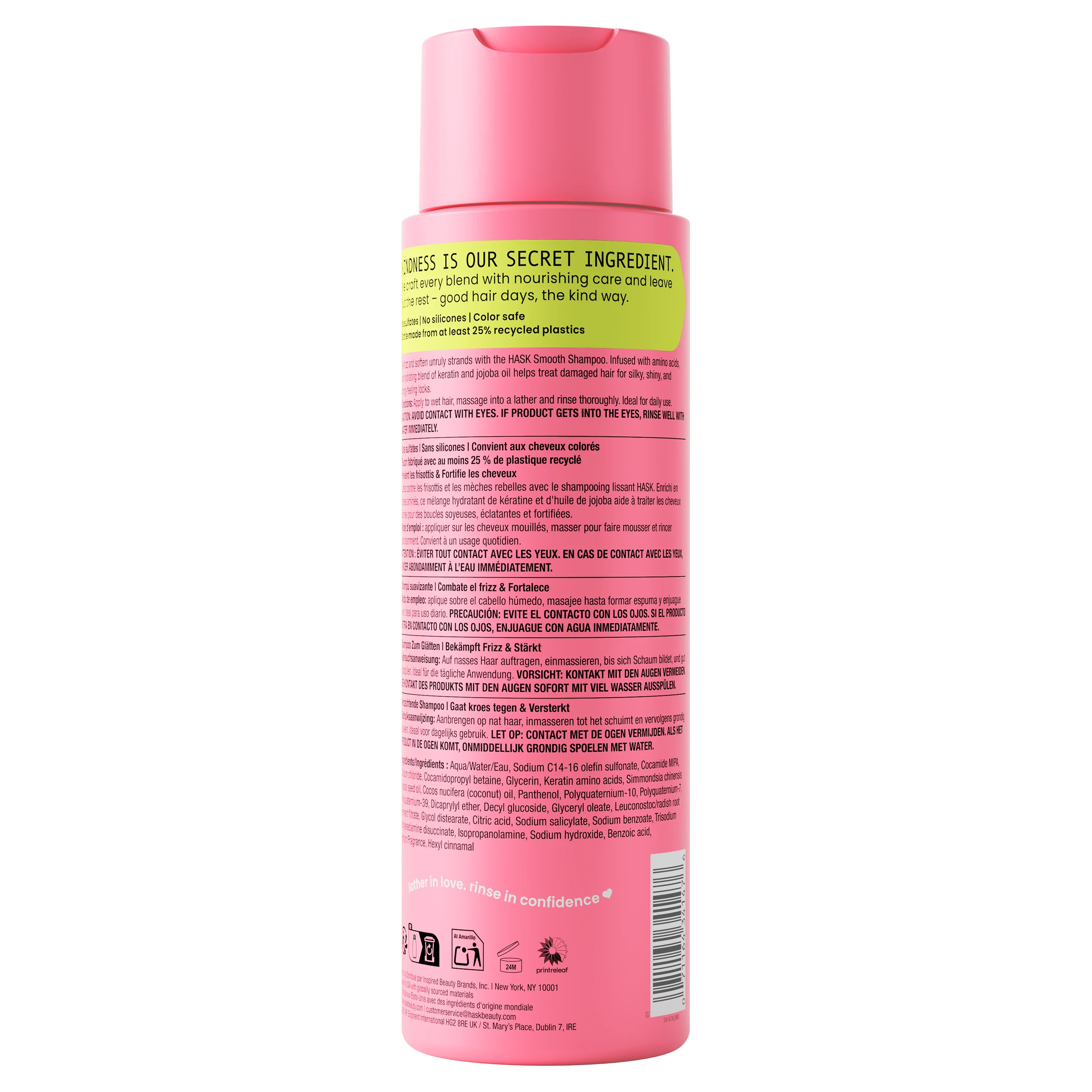 Smooth + Keratin & Jojobal Oil Shampoo - Image 10