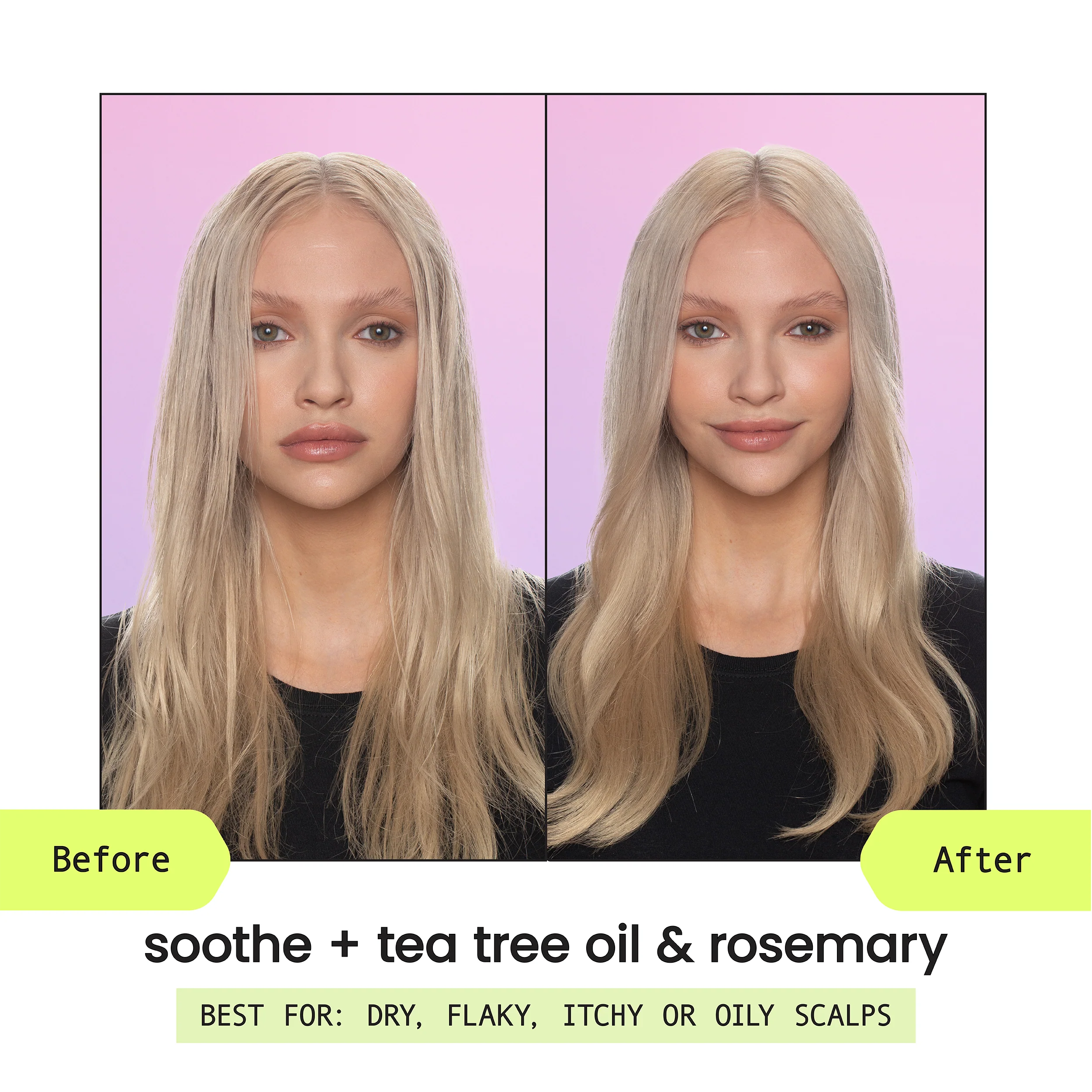 Soothe + Tea Tree Oil & Rosemary Shampoo - Image 4