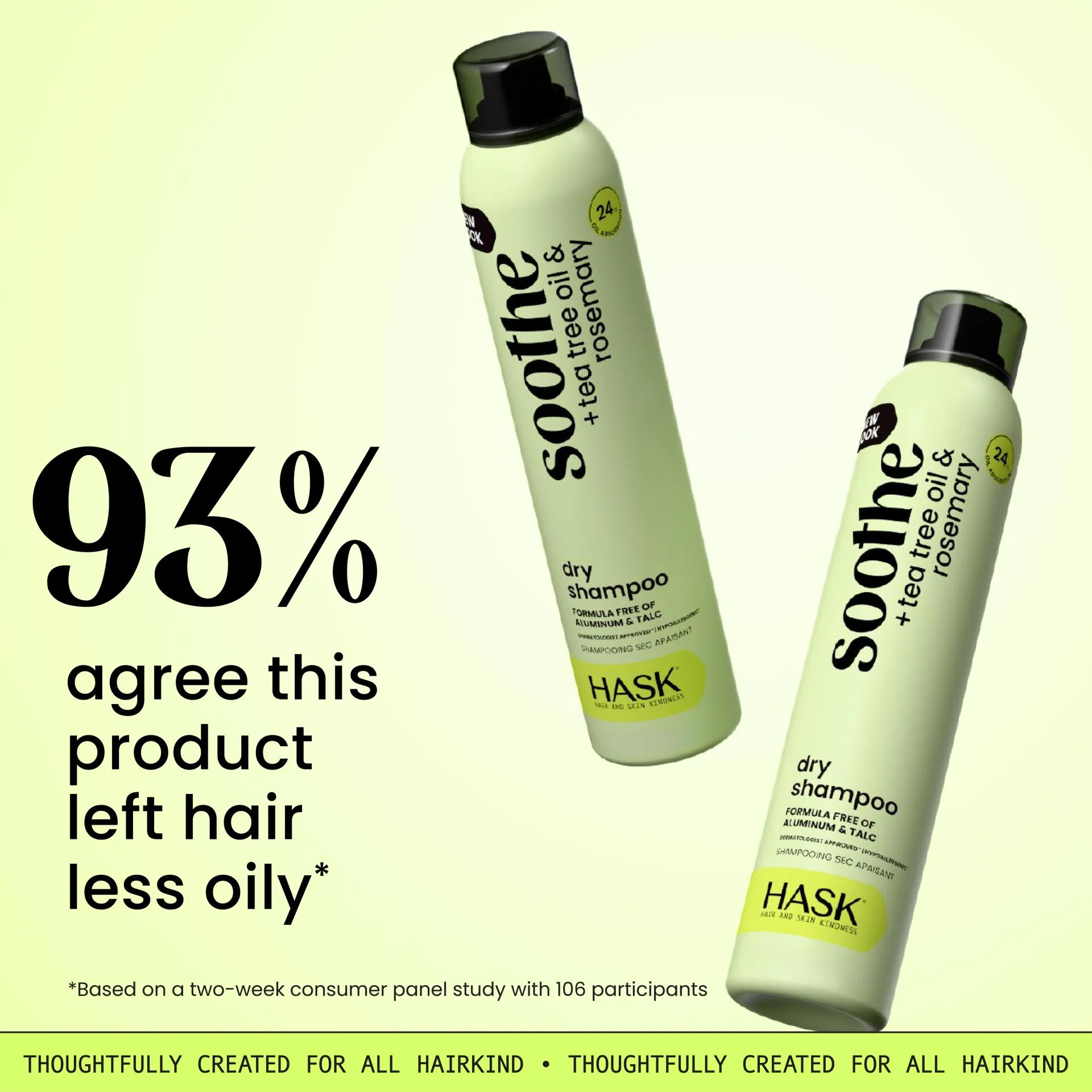 Soothe + Tea Tree Oil & Rosemary Dry Shampoo 4.3 oz - Image 6