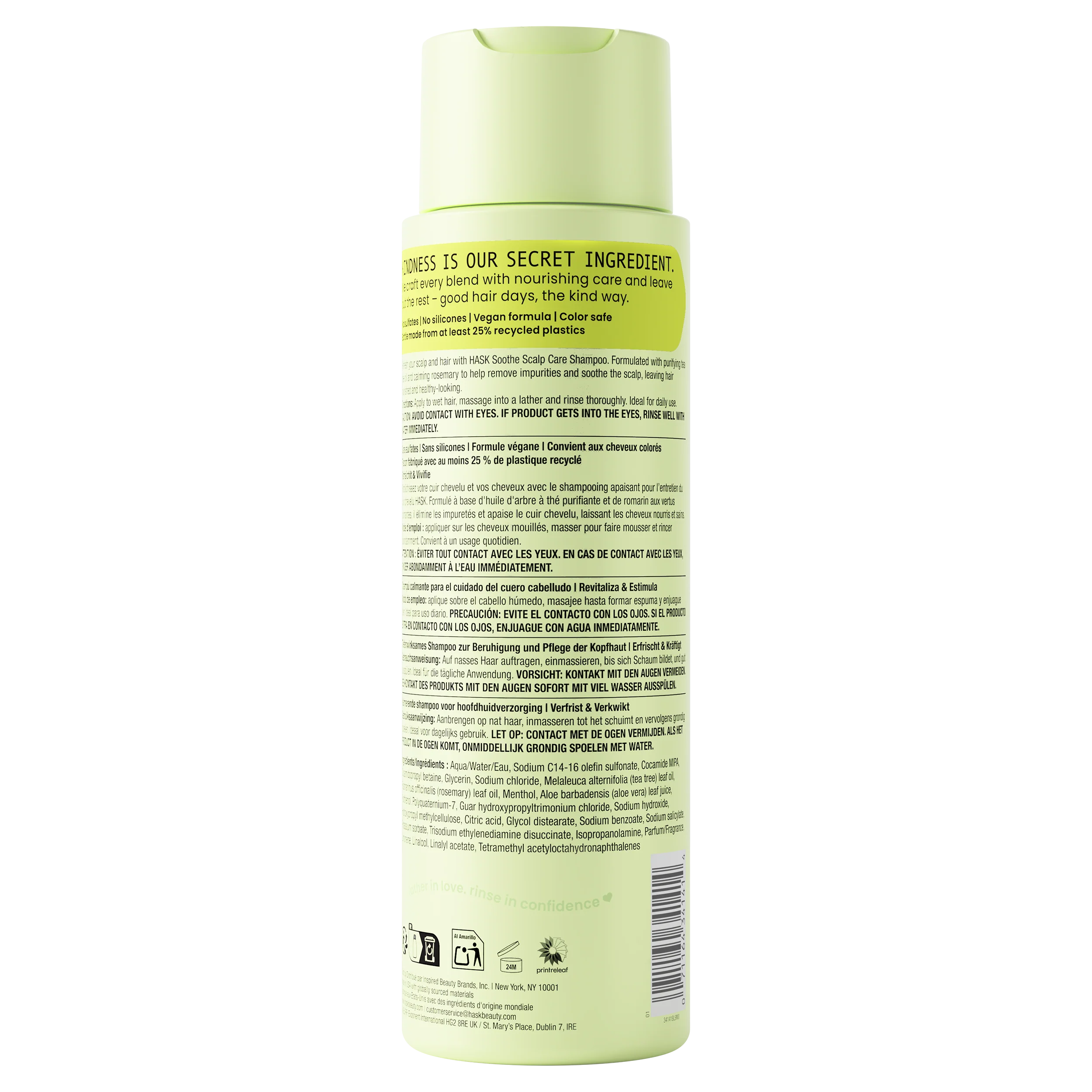 Soothe + Tea Tree Oil & Rosemary Shampoo - Image 10