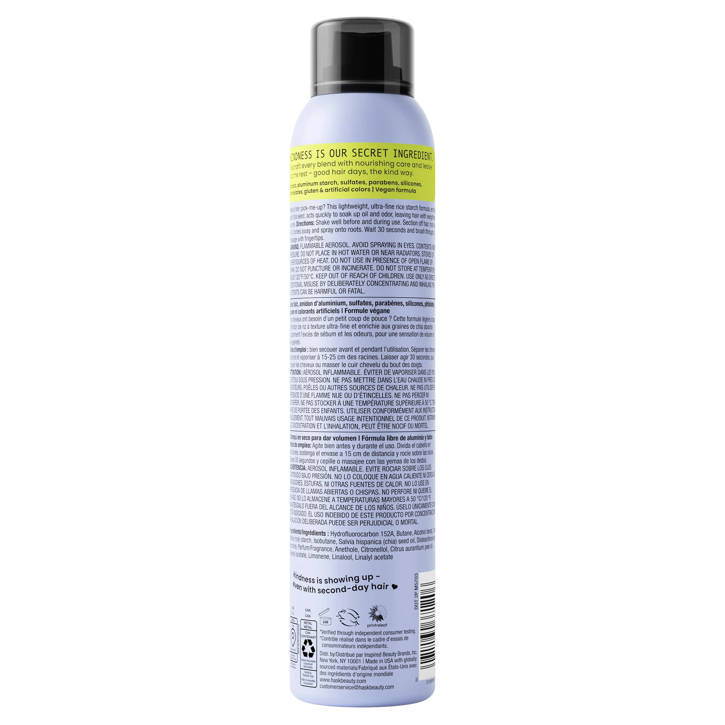 Volumize + Chia Dry Shampoo 4.3 oz - Image 8