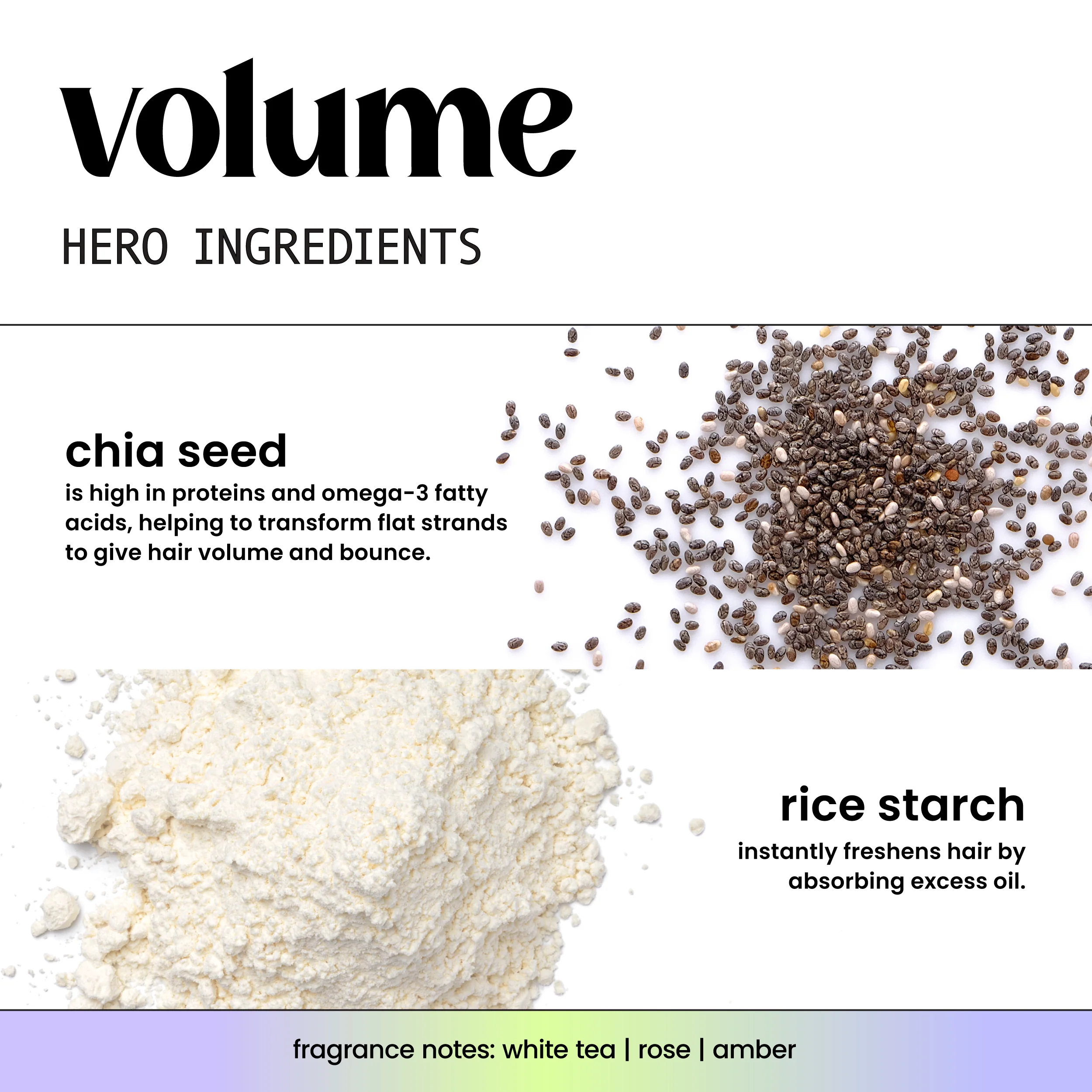 Volumize + Chia Dry Shampoo 8 oz - Image 5