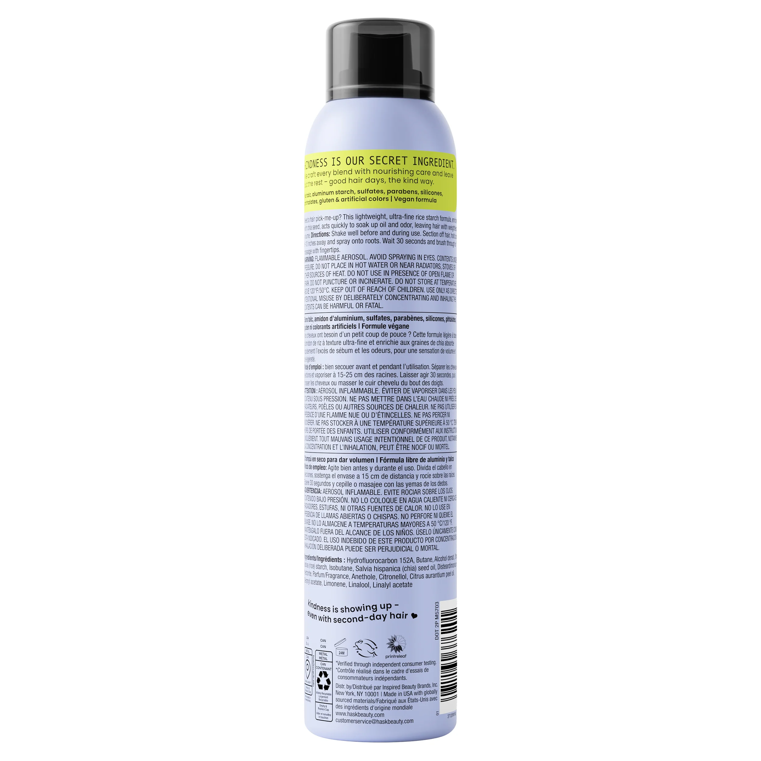 Volumize + Chia Dry Shampoo 8 oz - Image 8