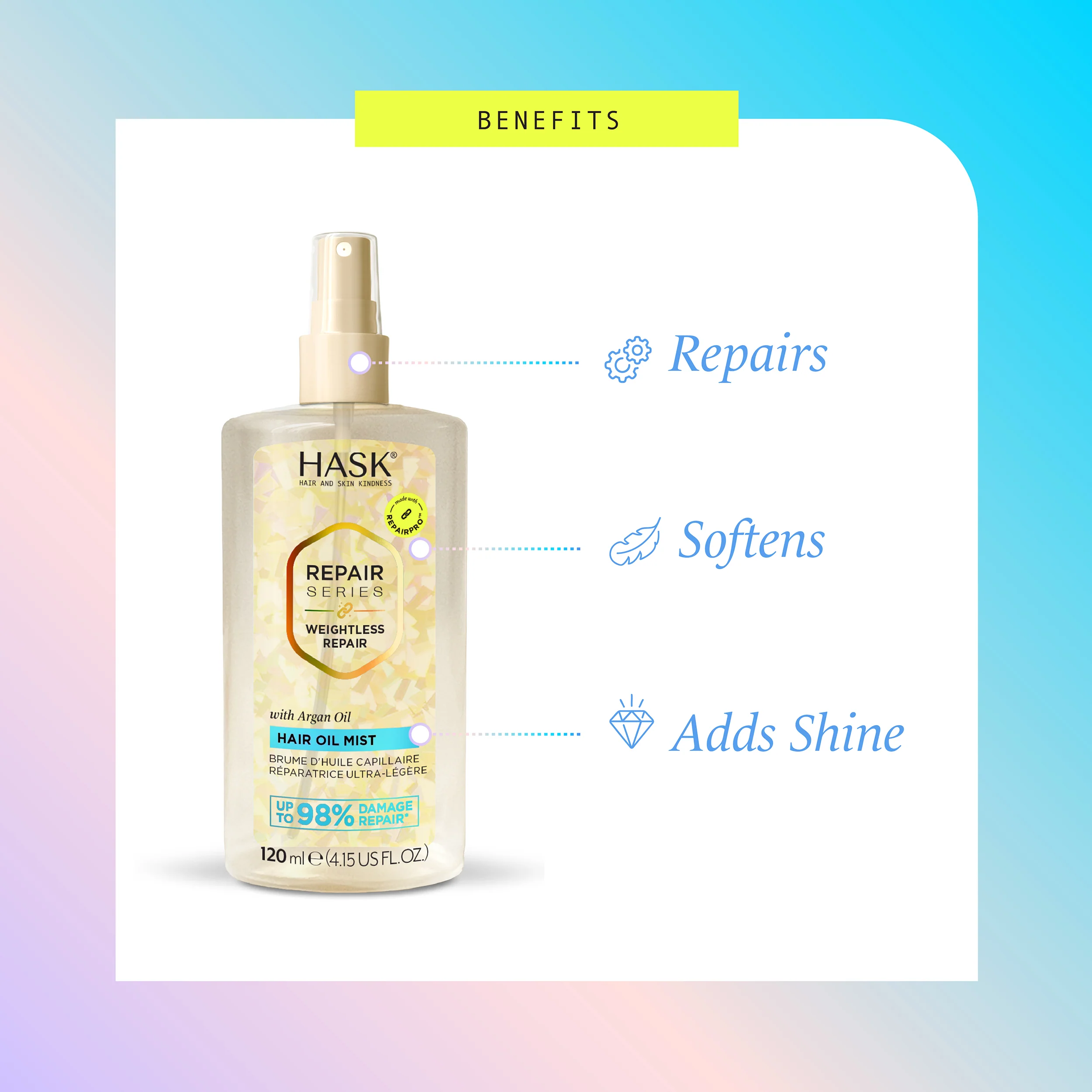 Weightless Repair Hair Oil Mist - Image 4